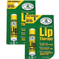 Outdoor Hands Lip Therapy Balm 2 Pack