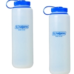 Nalgene Silo HDPE Wide Mouth 48oz Bottle - 2 Pack