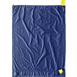 Cocoon Air Core Down Neck Travel Pillow Indigo/Gray